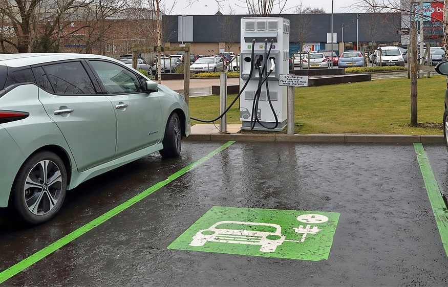 car charging installation in Exeter